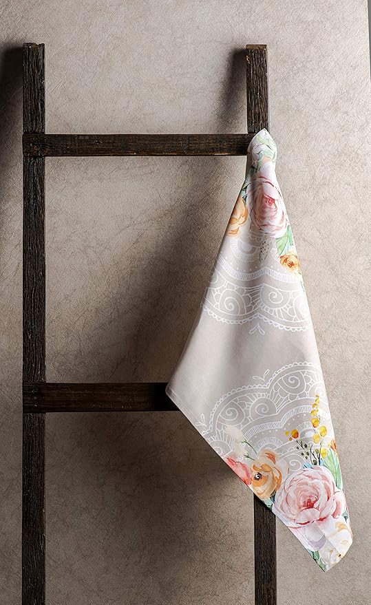 Maison d' Hermine Kitchen Towels Set of 3 100% Cotton 27.50" x 20" Reusable