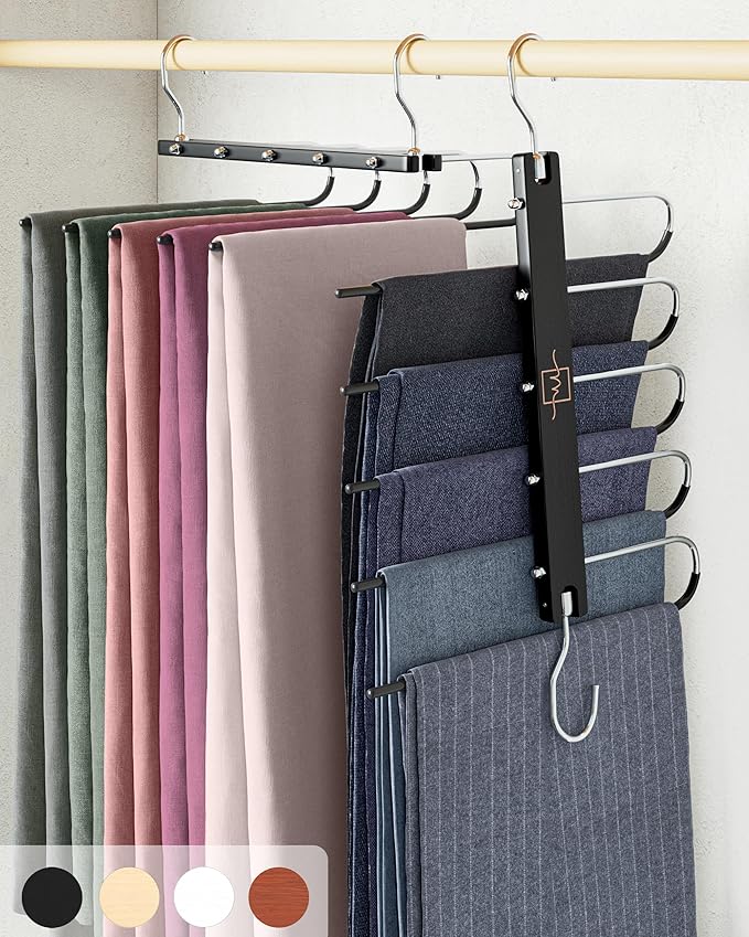 MORALVE Pants Hangers Space Saving
