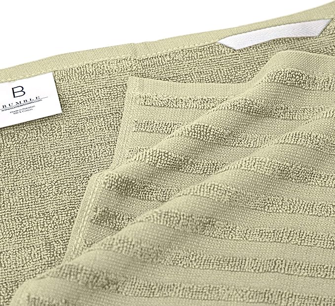 Premium Kitchen Towels | Large Cotton Dish Towels | Flat & Terry Highly