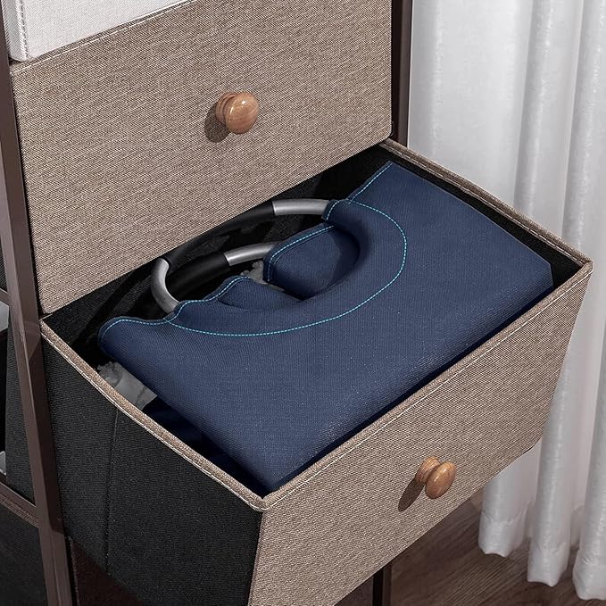 ZERO JET LAG 82L Large Laundry Basket Collapsible Fabric Hamper Tall Foldable