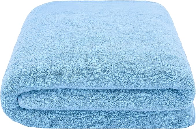 American Soft Linen 100% Cotton 600 GSM Turkish 40x80 Oversized Bath Towel Sheet
