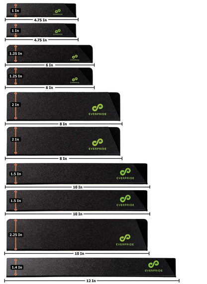 EVERPRIDE Chef Knife Sheath Set (10-Piece Set) Universal Blade Edge Cover Guards for Chef’s and Kitchen Knives – Durable, BPA-Free, Felt Lined, Sturdy ABS Plastic – Knives Not Included