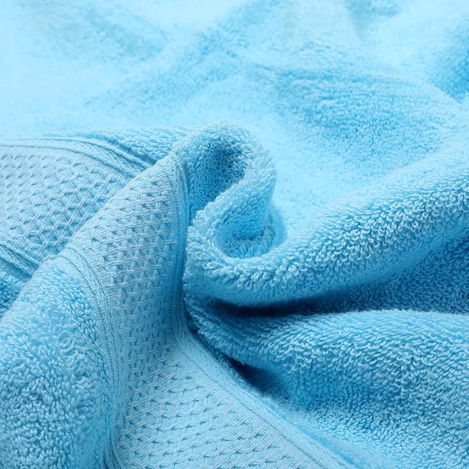 Cotton Bath Towels Set, 2-Piece Set Super Absorbent Quick Drying, Suitable