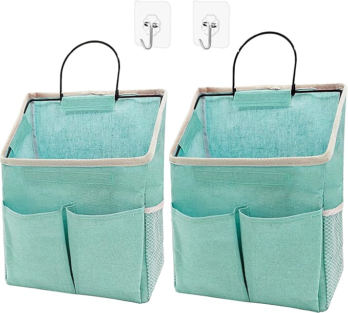 2pcs Wall Hanging Storage Bag, Wall Hanging Organizer Bags