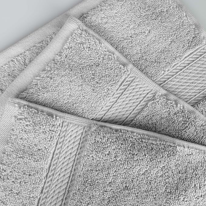 SUPERIOR Egyptian Cotton Pile Bath Sheet Set of 2, Ultra Soft Luxury Towels