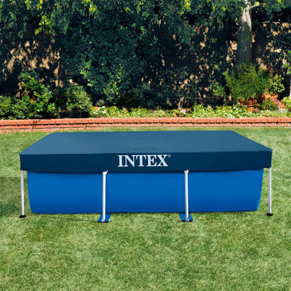 INTEX | Debris/Weather Cover for 3m x 2m Frame Pools - 28038, Rectangular, Blue