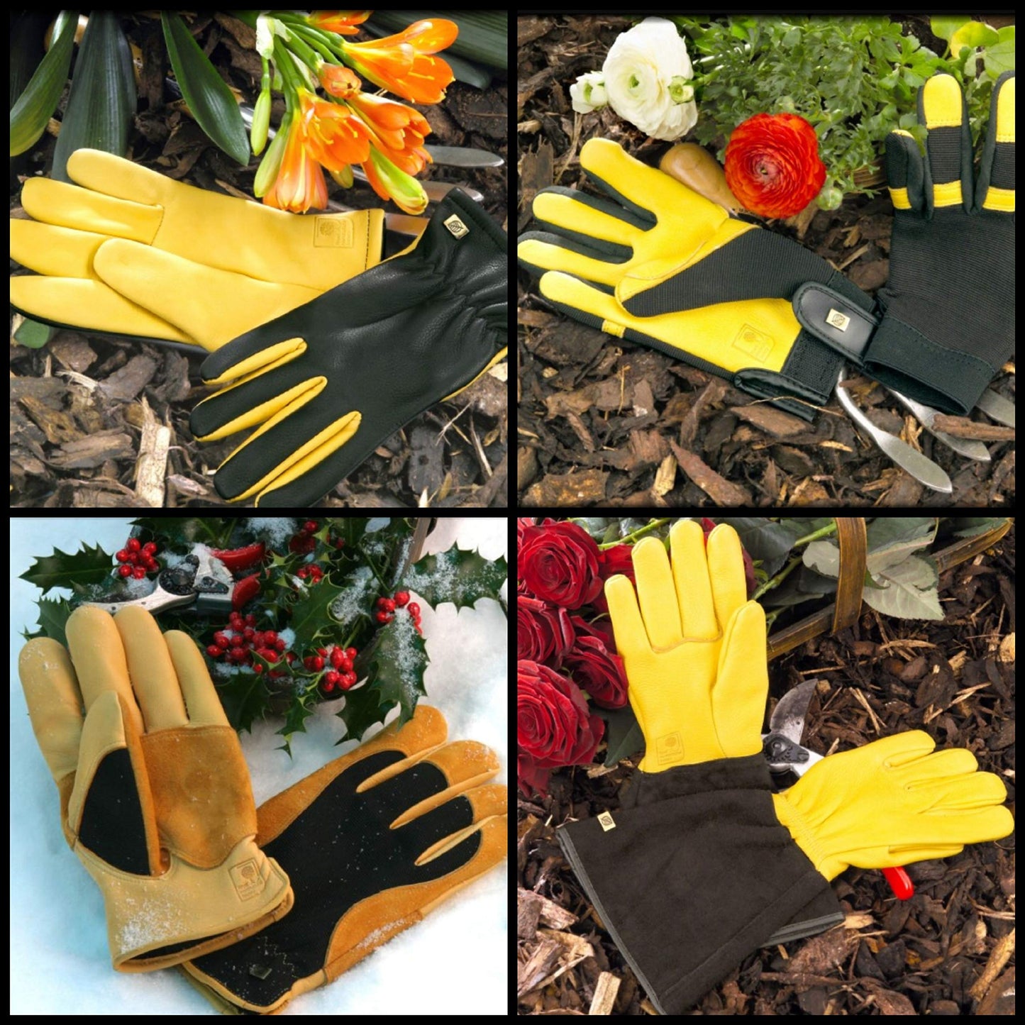 WAGNER design yourself Gold Leaf Tough Touch Gloves - Gents, 2 Count (Pack of 1), 25305000