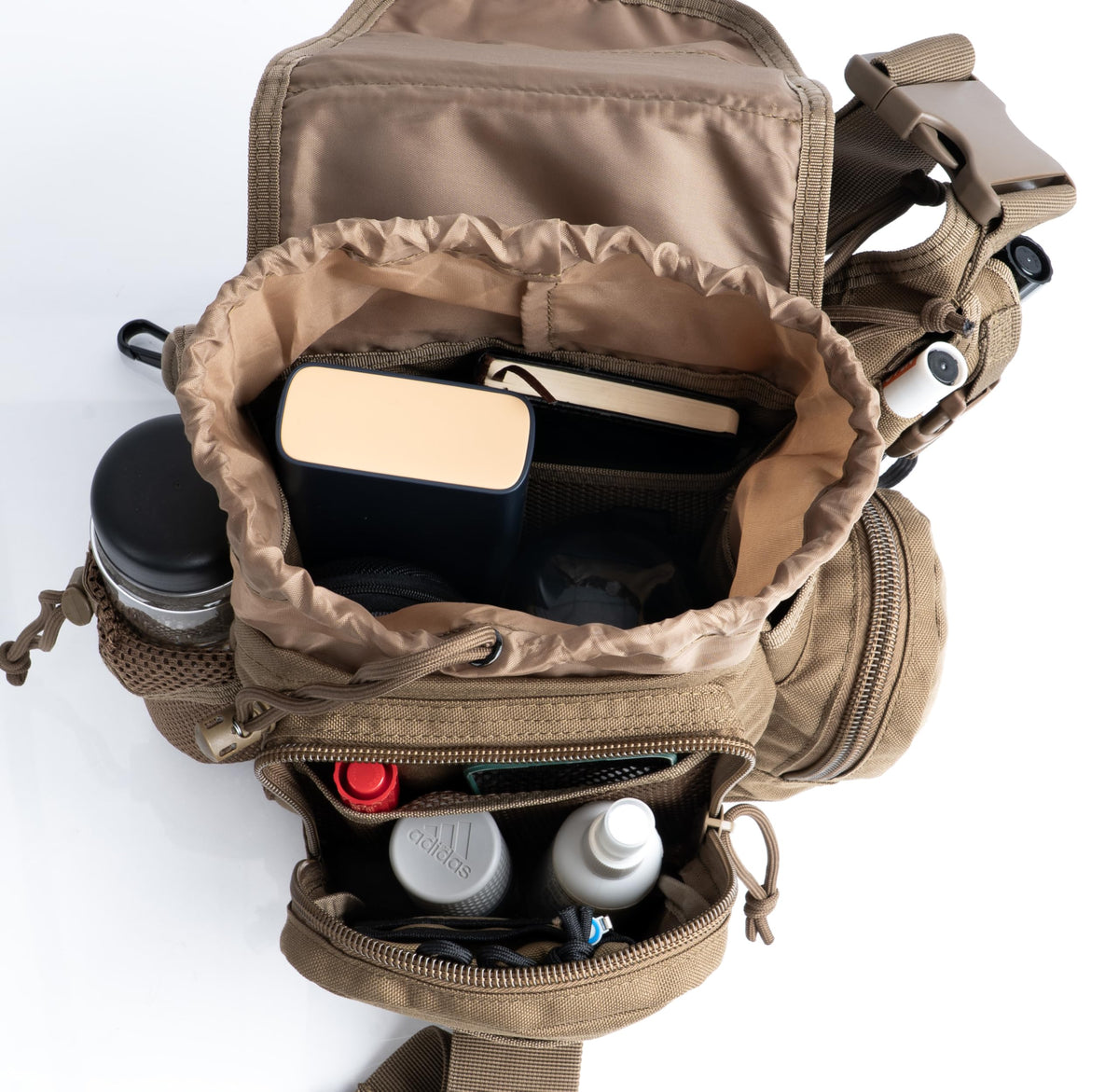 XMILPAX Tactical Sling Bag EDC Crossbody Pack Single Shoulder Backpack Messenger Bag for Outdoor & Urban Use 5L