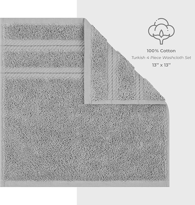 American Soft Linen Luxury Washcloths