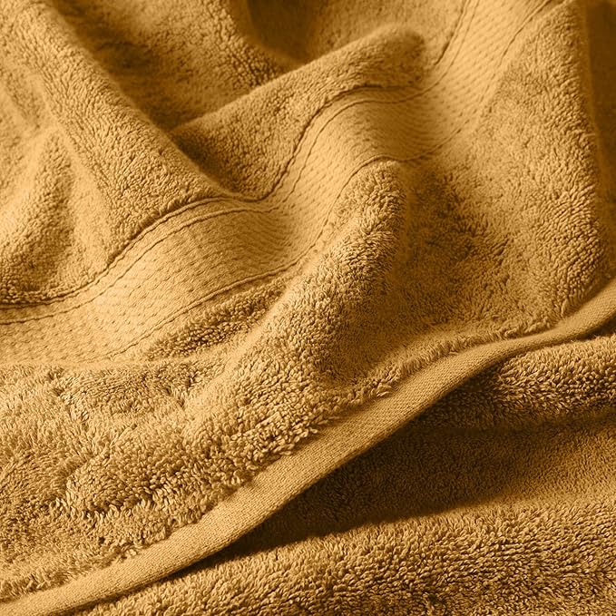 Superior Egyptian Cotton Pile 3-Piece Towel Set, Includes 1 Bath, 1 Hand