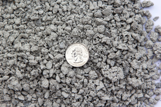 Crushed Limestone Gravel – Gravel Company Quarter Down for Driveways, Paver Base, Patios & Walkways – Angular Stone (3 lbs)