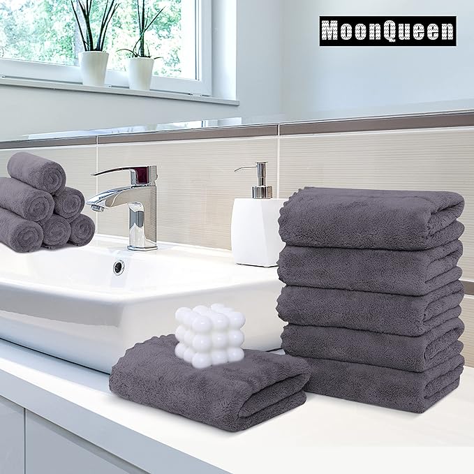 MOONQUEEN 18 Pack Premium Hand Towels