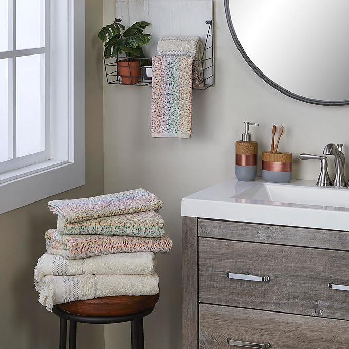 SKL Home Rhapsody 2 Bath, 2 Hand Towel Set