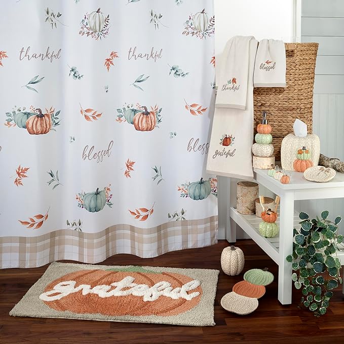 Avanti Linens - Bath Mat, Cotton Bath Rug, Fall Home Decor