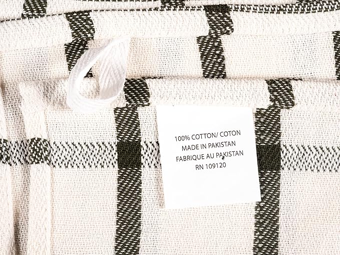 KAF Home Assorted Flat Kitchen Towels | 100% Cotton