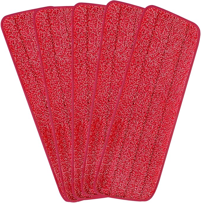 16.5 inch Reusable Mop Pads Microfiber Spray Mop Replacement Heads