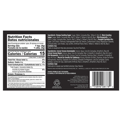 Wilton Halloween Sprinkles Mega Set, 4-Count
