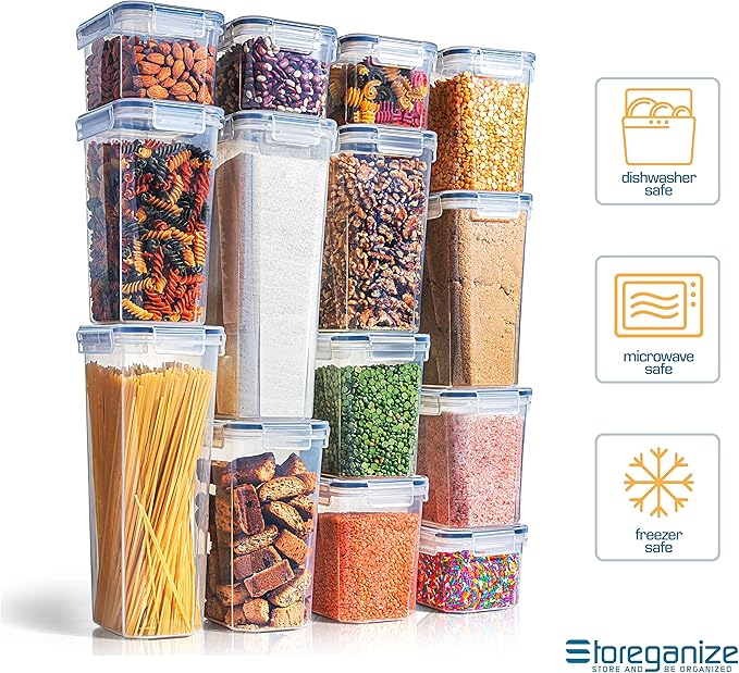 14 PCS Airtight Food Storage Containers