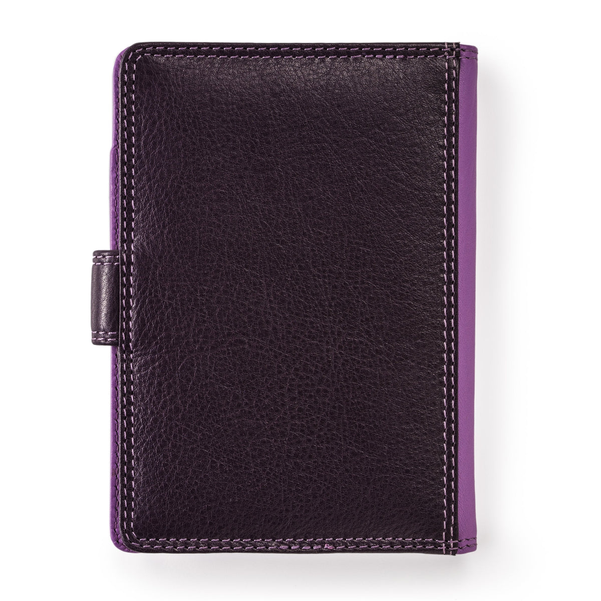 Visconti Soft Leather Secure RFID Blocking Passport Cover Wallet - POLO 2201, Lilac/Multi, One Size