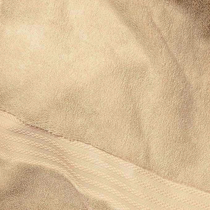 Fabdreams 100% Organic Cotton Bath Sheet Set of 2 700 GSM Oversized Towels