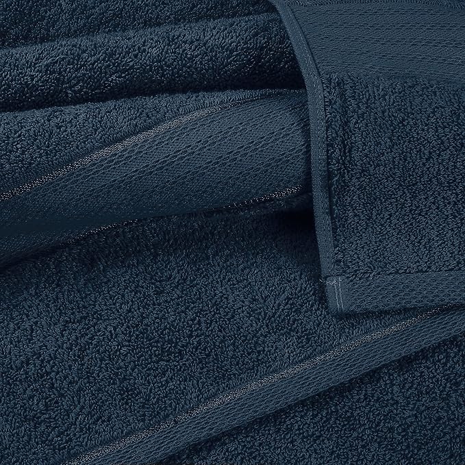 GLAMBURG 700 GSM Premium Cotton 2-Pack Oversized Extra Large Bath Sheet Set