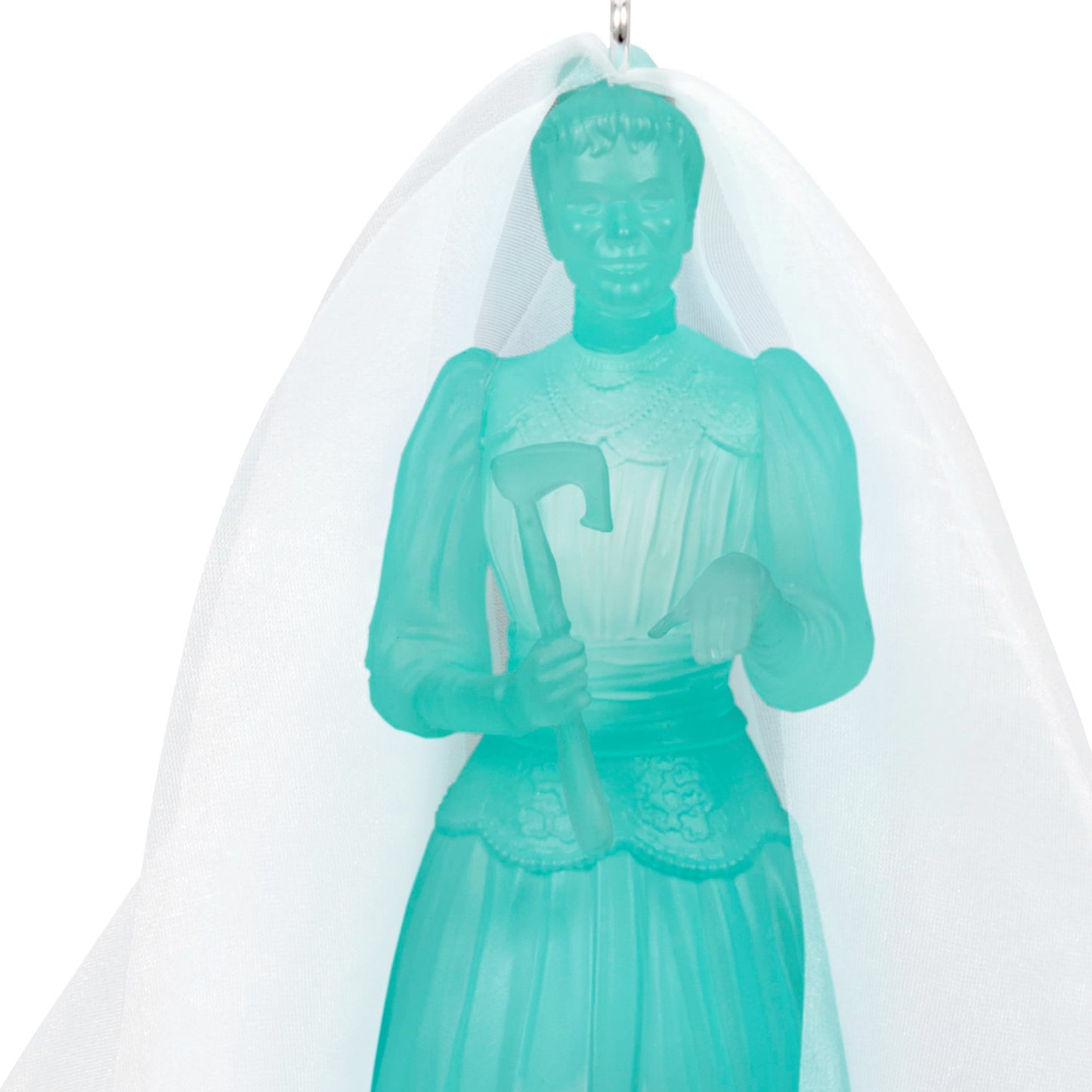 Hallmark Keepsake Christmas Ornament, Disney The Haunted Mansion Collection Constance Hatchaway With Light and Sound, Gifts for Disney Fans