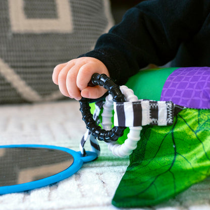 Baby Einstein, Cal-a-Pillow, Tummy Time Activity Pillow, Multisensory, Cal The Caterpillar, Ages 0+ Months