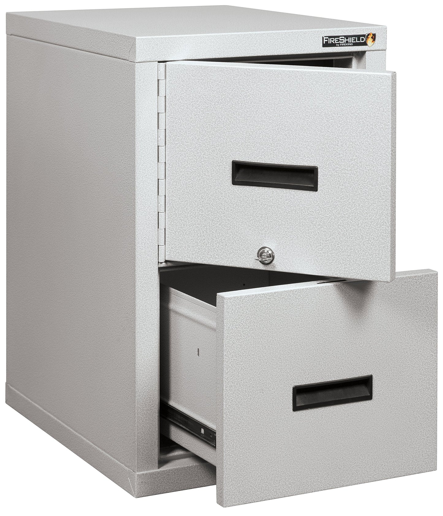 Fire Resistant File Cabinet - Light Weight, fire Rated, One File Drawer & Safe