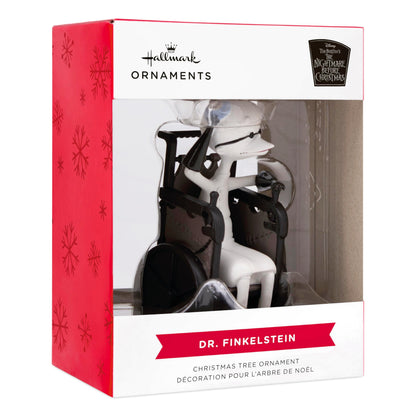 Hallmark Christmas Ornament, Disney Tim Burton's The Nightmare Before Christmas Dr. Finkelstein Ornament, Gifts for Disney Fans