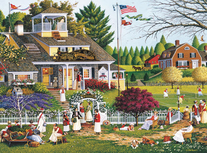 Buffalo Games - Silver Select - Charles Wysocki - Charles Wysocki - Love - 1000 Piece Jigsaw Puzzle for Adults - Challenging Puzzle Perfect for Game Night - Finished Size is 26.75 x 19.75