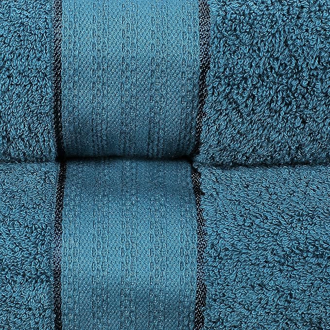 GLAMBURG 700 GSM Premium Cotton 2-Pack Oversized Extra Large Bath Sheet Set