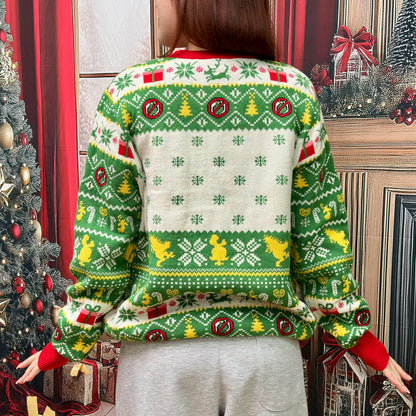 That's It I'm Not Going Ugly Sweater - Ugly Christmas Sweaters for Women 2025 - Xmas Movie Knitted Sweater - Gifts for Christmas - X-mas Knitted Sweatshirt - Holiday Outfits (L)