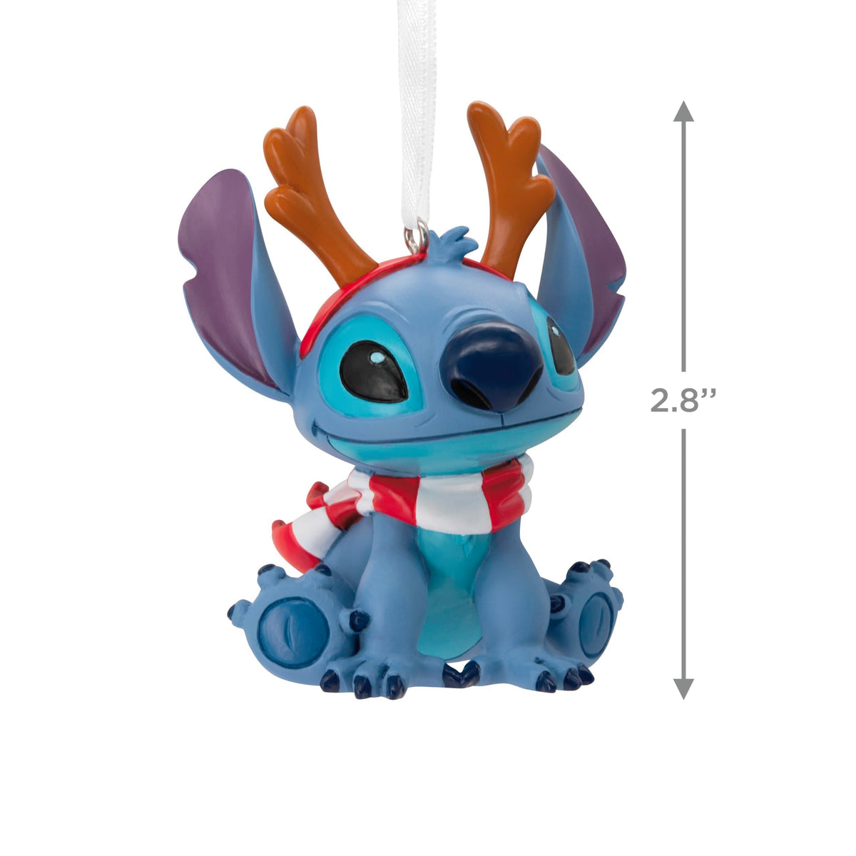 Hallmark Disney Lilo & Stitch Reindeer Stitch Christmas Ornament