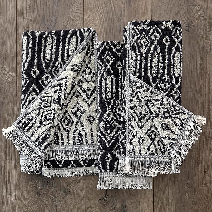 SKL Home Nador Jacquard Bath Towel