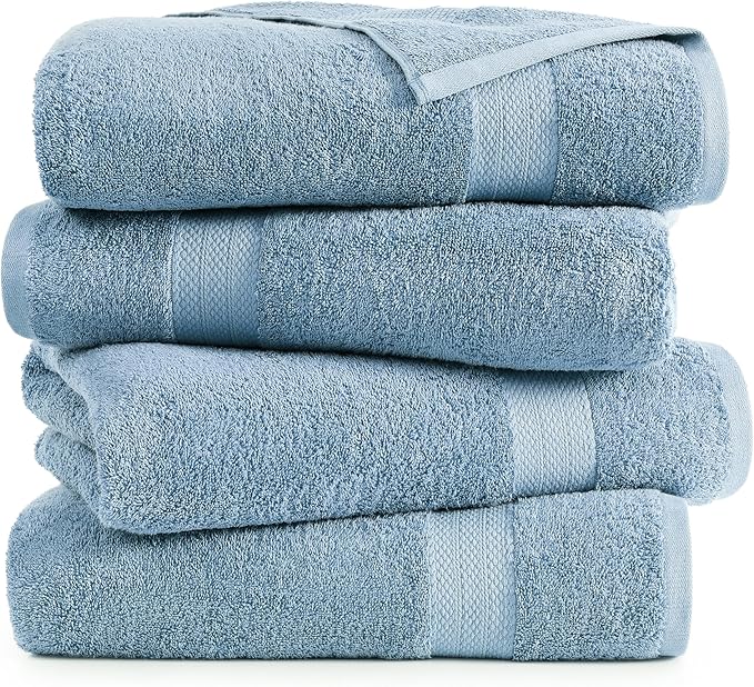 LANE LINEN 100% Ring Spun Cotton Bath Sheets