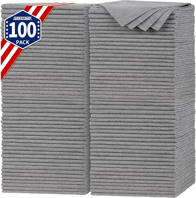 FIXSMITH Shop Towels, Microfiber Towels
