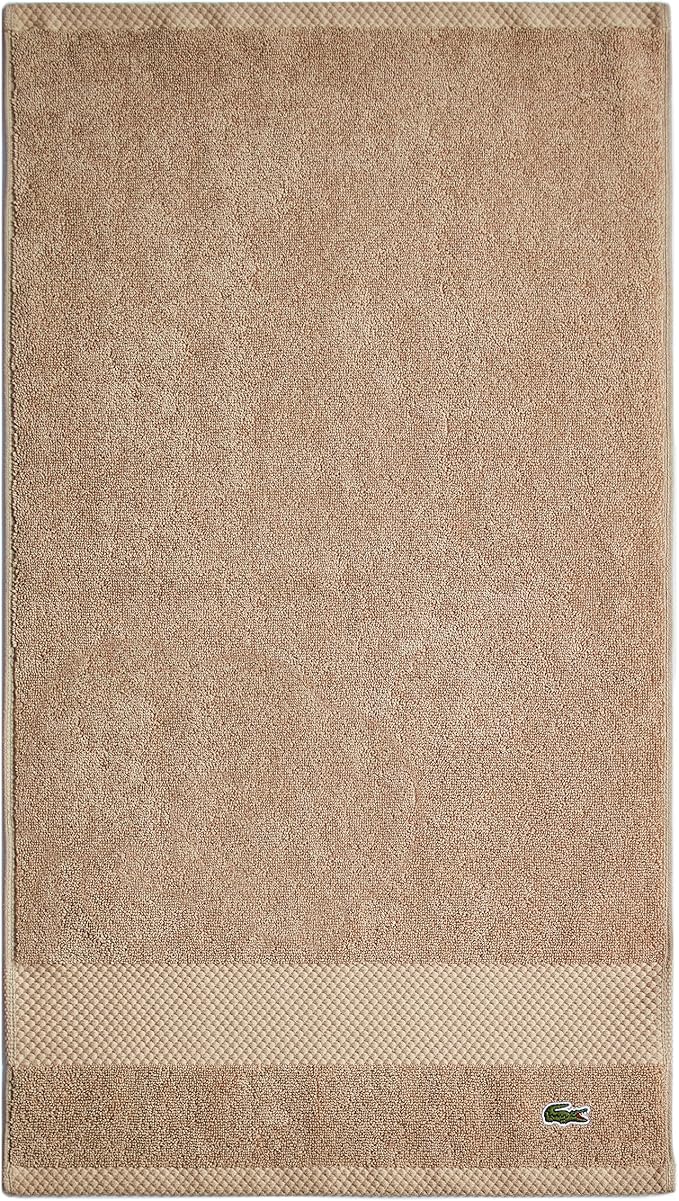 Lacoste Heritage 100% Supima Cotton Hand Towel, Premium Super Soft Bath Towel