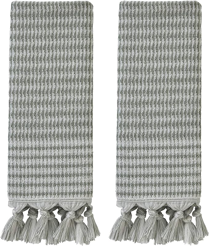 SKL Home Longborough 100% Turkish Cotton Premium 2-Piece Hand Towel Set