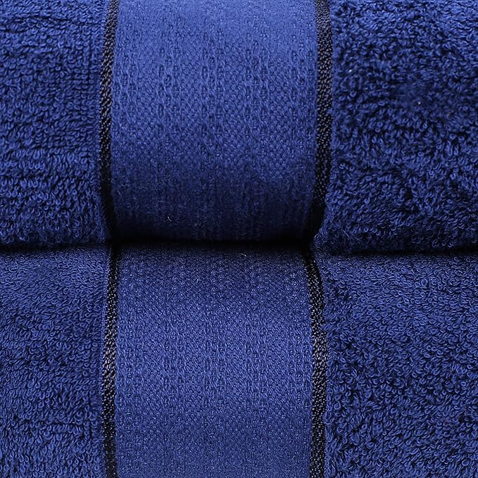 GLAMBURG 700 GSM Premium Cotton 2-Pack Oversized Extra Large Bath Sheet Set