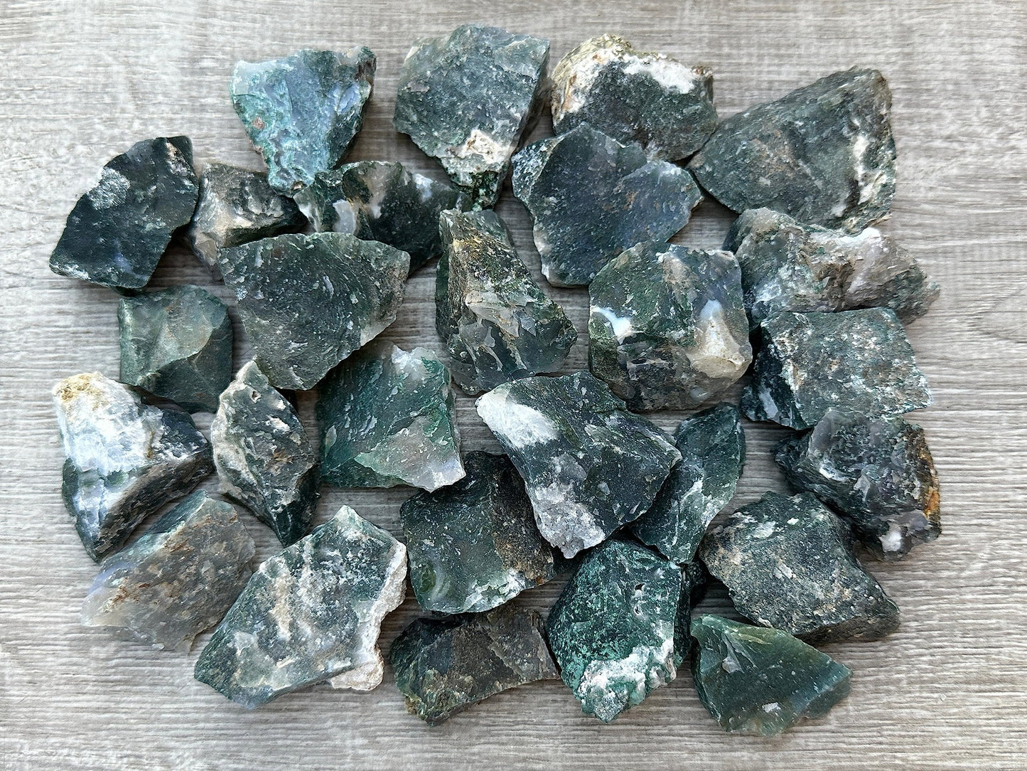 1 Pound Raw Tree Agate - Natural Tree Agate Stone, Natural Rough Tree Agate, Tree Agate Rough, Tree Agate Rocks (Tree Agate)