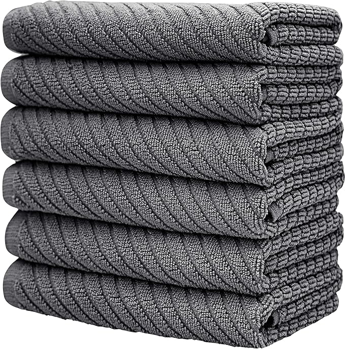 Premium Kitchen Towels | Large Cotton Kitchen Hand Towels | Dish Towels |
