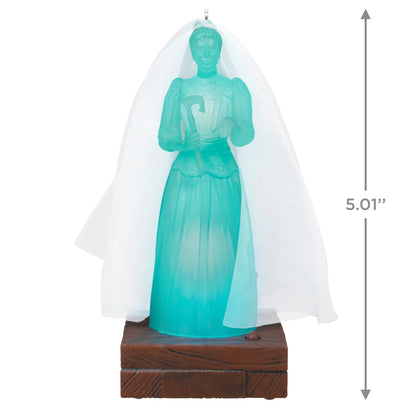 Hallmark Keepsake Christmas Ornament, Disney The Haunted Mansion Collection Constance Hatchaway With Light and Sound, Gifts for Disney Fans