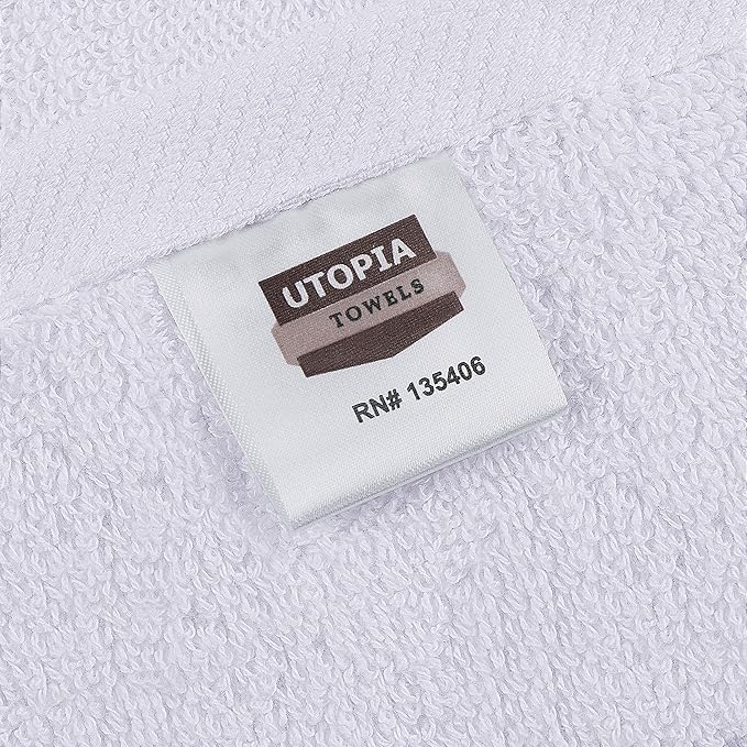 Utopia Towels 72 Pack Premium Hand Towels Set, 100% Ring Spun Cotton, Ultra