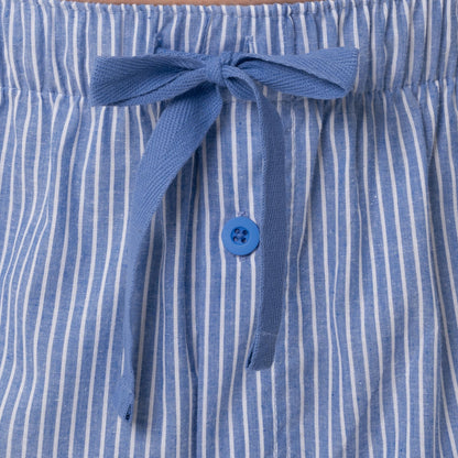 Fruit of the Loom Men's Woven Sleep Pajama Pant, Blue Stripe, 5X-Large