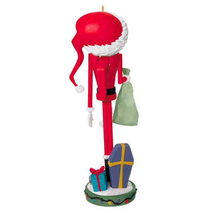 Hallmark Keepsake Disney Christmas Ornament, Tim Burton's The Nightmare Before Christmas Santa Jack Skellington Nutcracker, Gifts for Disney Fans