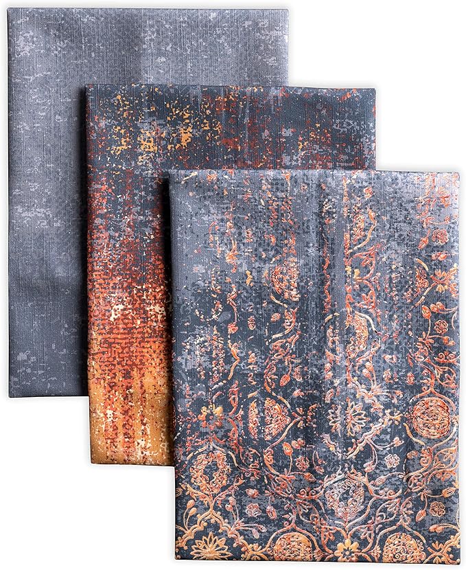Maison d' Hermine Kitchen Towels Set of 3 100% Cotton 20" x 27.5" Reusable