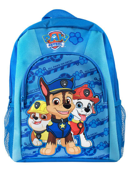 Paw Patrol Backpack | Chase Rubble Marshall Boys Rucksack | Kids School Bag