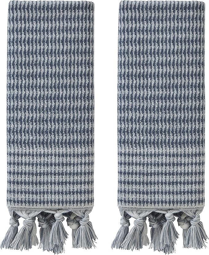 SKL Home Longborough 100% Turkish Cotton Premium 2-Piece Hand Towel Set