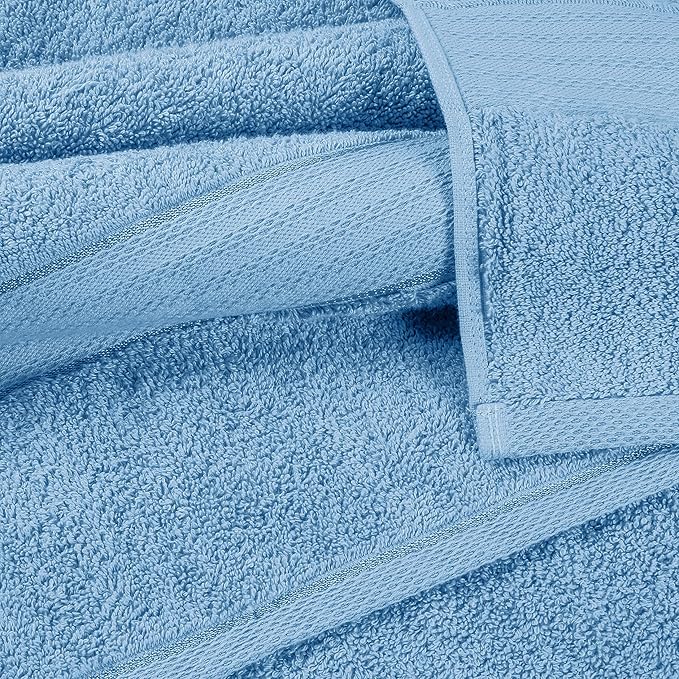 GLAMBURG 700 GSM Premium Cotton 2-Pack Oversized Extra Large Bath Sheet Set