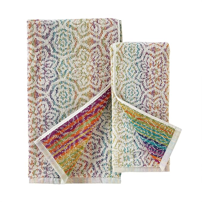 SKL Home Rhapsody 2 Bath, 2 Hand Towel Set
